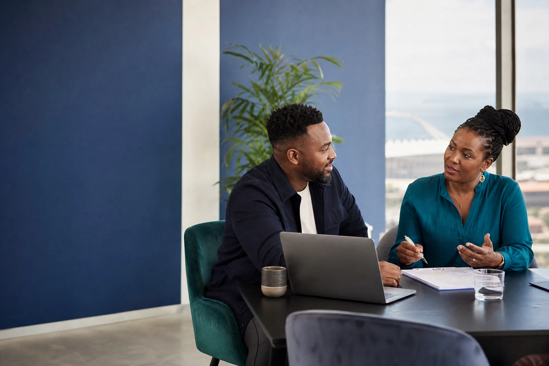 Khangela Consulting advisory workspace in Durban